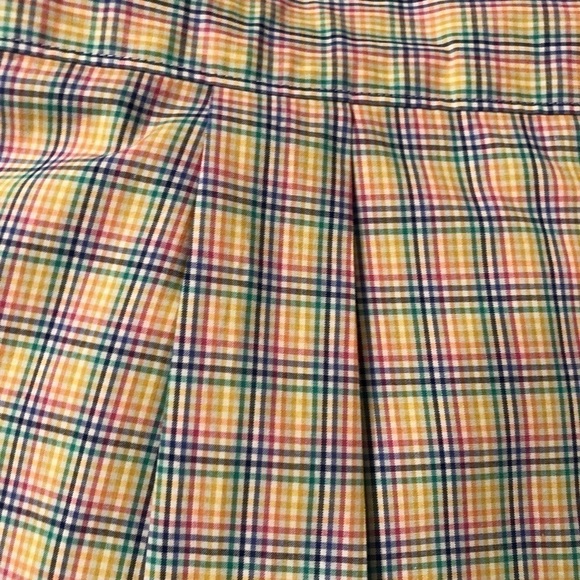 Alan Flusser Pastel Plaid Button Down Size L NWOT - Picture 5 of 8